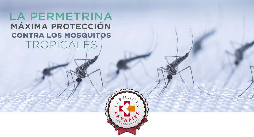 Antimosquitos tropicales recomendados: la permetrina · Farmacia  LavapiésFarmacia Lavapiés